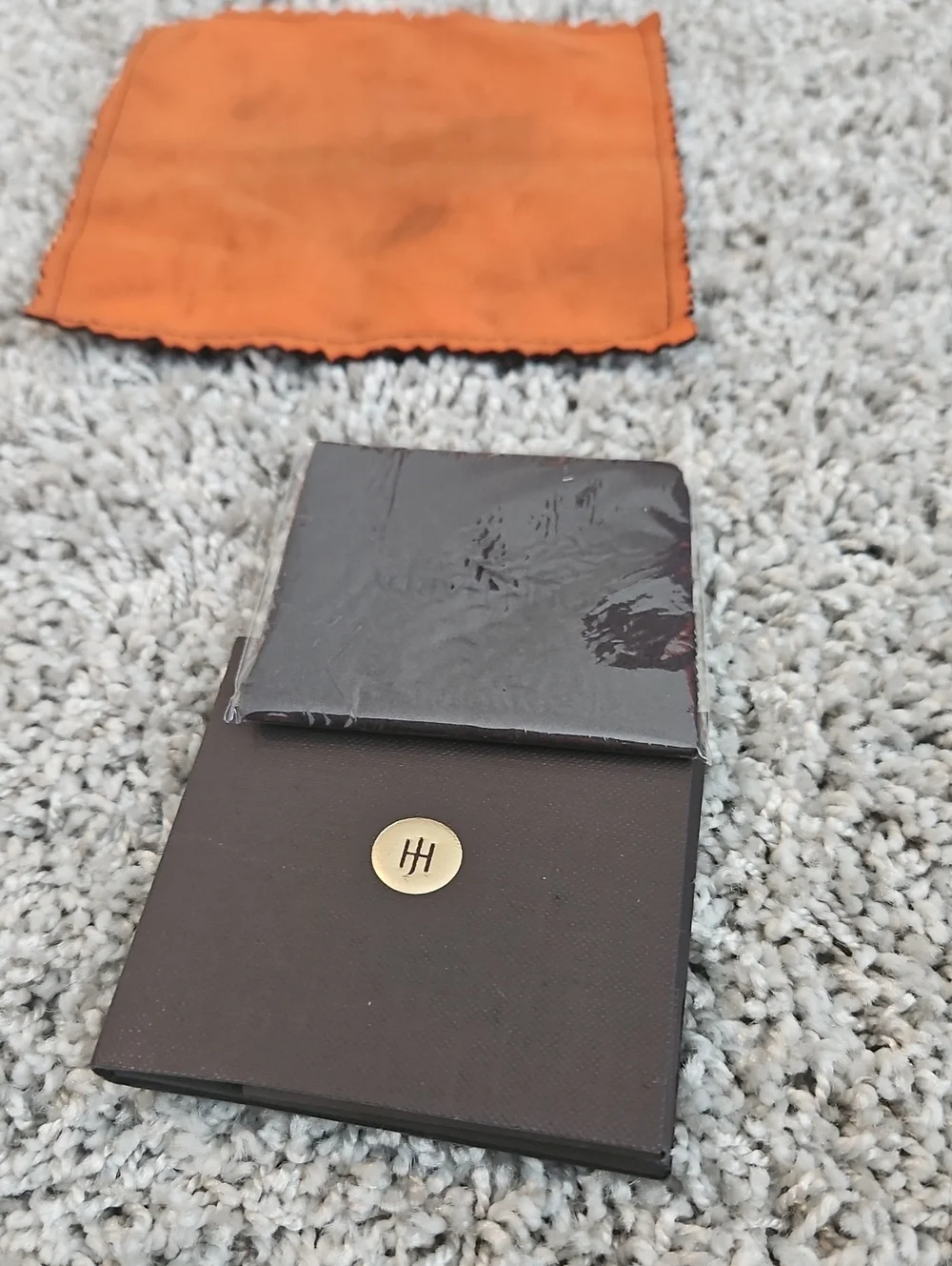 John Hardy Dark Brown Cleaning Cloths 2 Used 1 New
